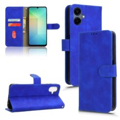 Lacné Kryty | Peňaženkové puzdro Solid modré – Samsung Galaxy A06 | Lacné Kryty