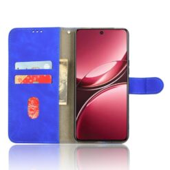 Lacné Kryty | Peňaženkové puzdro Solid modré – Vivo V50 | Lacné Kryty
