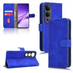 Lacné Kryty | Peňaženkové puzdro Solid modré – Vivo V50 Lite | Lacné Kryty