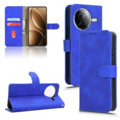 Lacné Kryty | Peňaženkové puzdro Solid modré – Xiaomi Poco F7 Pro / F7 Ultra | Lacné Kryty