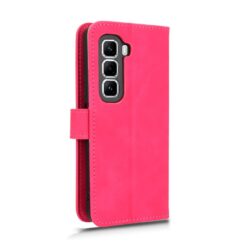 Lacné Kryty | Peňaženkové puzdro Solid ružové – Infinix Hot 50 Pro+ (50 Pro Plus) | Lacné Kryty