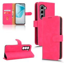 Lacné Kryty | Peňaženkové puzdro Solid ružové – Infinix Hot 50 Pro+ (50 Pro Plus) | Lacné Kryty