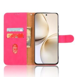 Lacné Kryty | Peňaženkové puzdro Solid ružové – Realme 14 Pro | Lacné Kryty