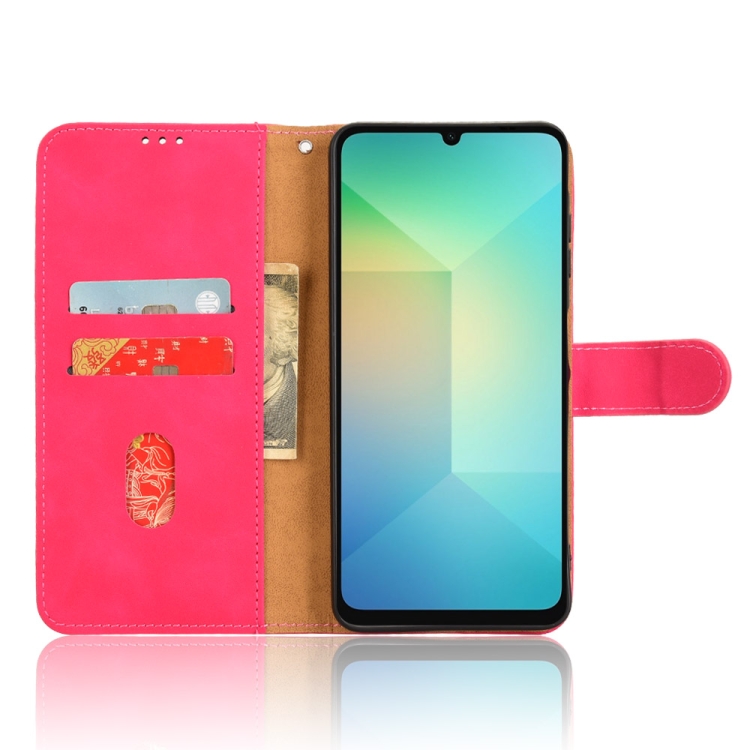 Peňaženkové puzdro Solid ružové – Samsung Galaxy A06 | Lacné Kryty Lacné Kryty | Peňaženkové puzdro Solid ružové – Samsung Galaxy A06 | Lacné Kryty