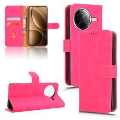 Lacné Kryty | Peňaženkové puzdro Solid ružové – Xiaomi Poco F7 Pro / F7 Ultra | Lacné Kryty