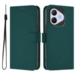 Lacné Kryty | Peňaženkové puzdro Solid tmavozelené – Honor 400 Lite | Lacné Kryty