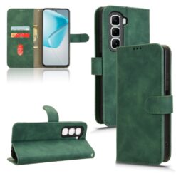 Peňaženkové puzdro Solid zelené – Infinix Hot 50 Pro+ (50 Pro Plus) | Lacné Kryty Lacné Kryty | Peňaženkové puzdro Solid zelené – Infinix Hot 50 Pro+ (50 Pro Plus) | Lacné Kryty