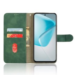 Peňaženkové puzdro Solid zelené – Infinix Hot 50 Pro+ (50 Pro Plus) | Lacné Kryty Lacné Kryty | Peňaženkové puzdro Solid zelené – Infinix Hot 50 Pro+ (50 Pro Plus) | Lacné Kryty