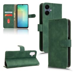 Lacné Kryty | Peňaženkové puzdro Solid zelené – Samsung Galaxy A06 | Lacné Kryty