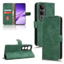 Lacné Kryty | Peňaženkové puzdro Solid zelené – Vivo V50 Lite | Lacné Kryty