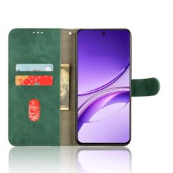 Lacné Kryty | Peňaženkové puzdro Solid zelené – Vivo V50 Lite | Lacné Kryty