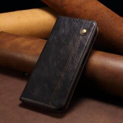 Peňaženkové puzdro Wax case čierne – Xiaomi Redmi Note 14S | Lacné Kryty Lacné Kryty | Peňaženkové puzdro Wax case čierne – Xiaomi Redmi Note 14S | Lacné Kryty