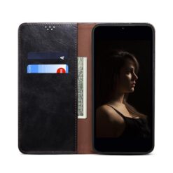 Peňaženkové puzdro Wax case čierne – Xiaomi Redmi Note 14S | Lacné Kryty Lacné Kryty | Peňaženkové puzdro Wax case čierne – Xiaomi Redmi Note 14S | Lacné Kryty
