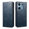 Lacné Kryty | Peňaženkové puzdro Wax case hnedé – Xiaomi Redmi Note 14S | Lacné Kryty
