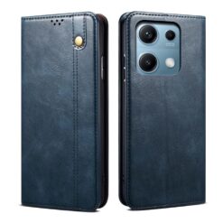 Peňaženkové puzdro Wax case modré – Xiaomi Redmi Note 14S