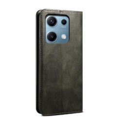 Peňaženkové puzdro Wax case zelené – Xiaomi Redmi Note 14S | Lacné Kryty Lacné Kryty | Peňaženkové puzdro Wax case zelené – Xiaomi Redmi Note 14S | Lacné Kryty