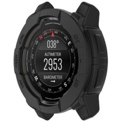 Lacné Kryty | Puzdro Gear case čierne pre Garmin Instinct 3 Solar 50mm / Instinct 3 AMOLED 50mm | Lacné Kryty