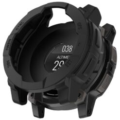Lacné Kryty | Puzdro Gear case čierne pre Garmin Instinct 3 Solar 50mm / Instinct 3 AMOLED 50mm | Lacné Kryty