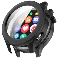 Lacné Kryty | Puzdro Lune case čierne pre Xiaomi Watch S4 | Lacné Kryty