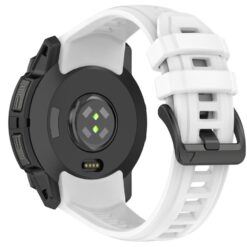 Lacné Kryty | Remienok Solid Wristband biely pre Garmin Instinct 3 Solar 50mm / Instinct 3 AMOLED 50mm | Lacné Kryty