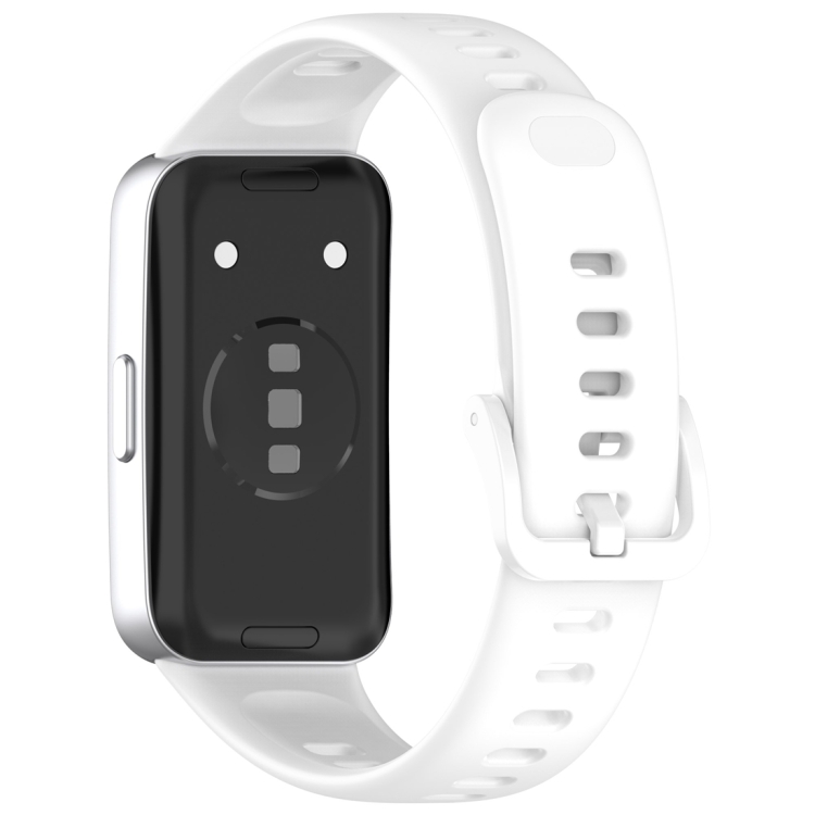Remienok Solid Wristband biely pre Huawei Band 8 / 9 / 10 | Lacné Kryty Lacné Kryty | Remienok Solid Wristband biely pre Huawei Band 8 / 9 / 10 | Lacné Kryty