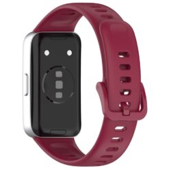 Lacné Kryty | Remienok Solid Wristband bordový pre Huawei Band 8 / 9 / 10 | Lacné Kryty