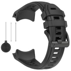 Lacné Kryty | Remienok Solid Wristband čierny pre Garmin Instinct 3 Solar 50mm / Instinct 3 AMOLED 50mm | Lacné Kryty