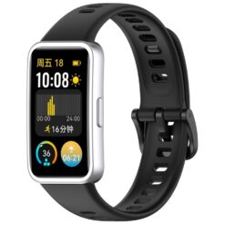 Lacné Kryty | Remienok Solid Wristband čierny pre Huawei Band 8 / 9 / 10 | Lacné Kryty