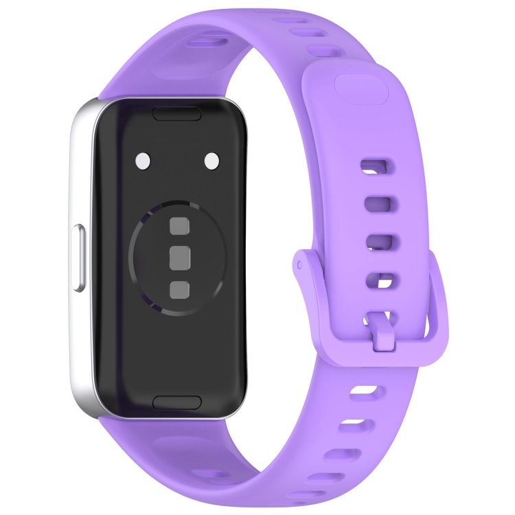 Remienok Solid Wristband fialový pre Huawei Band 8 / 9 / 10 | Lacné Kryty Lacné Kryty | Remienok Solid Wristband fialový pre Huawei Band 8 / 9 / 10 | Lacné Kryty