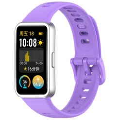 Lacné Kryty | Remienok Solid Wristband fialový pre Huawei Band 8 / 9 / 10 | Lacné Kryty