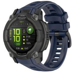 Remienok Solid Wristband modrý pre Garmin Instinct 3 Solar 45mm / Instinct 3 AMOLED 45mm