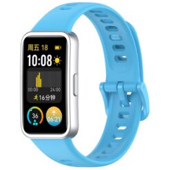 Remienok Solid Wristband modrý pre Huawei Band 8 / 9 / 10