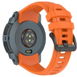 Lacné Kryty | Remienok Solid Wristband oranžový pre Garmin Instinct 3 Solar 50mm / Instinct 3 AMOLED 50mm | Lacné Kryty