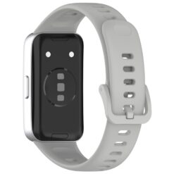 Lacné Kryty | Remienok Solid Wristband sivý pre Huawei Band 8 / 9 / 10 | Lacné Kryty