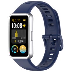 Remienok Solid Wristband tmavomodrý pre Huawei Band 8 / 9 / 10