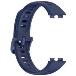 Lacné Kryty | Remienok Solid Wristband tmavomodrý pre Huawei Band 8 / 9 / 10 | Lacné Kryty