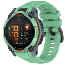 Remienok Solid Wristband zelený pre Garmin Instinct 3 Solar 45mm / Instinct 3 AMOLED 45mm