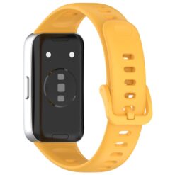 Lacné Kryty | Remienok Solid Wristband žltý pre Huawei Band 8 / 9 / 10 | Lacné Kryty