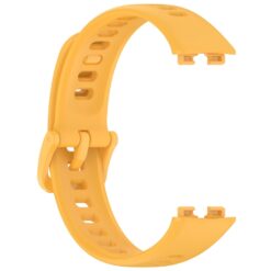 Lacné Kryty | Remienok Solid Wristband žltý pre Huawei Band 8 / 9 / 10 | Lacné Kryty