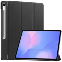 Lacné Kryty | Knižkové puzdro Pure case čierne – Samsung Galaxy Tab S10 FE+ | Lacné Kryty