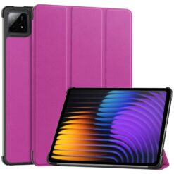 Lacné Kryty | Knižkové puzdro Pure case fialové – Xiaomi Pad 7 / 7 Pro | Lacné Kryty