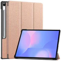 Lacné Kryty | Knižkové puzdro Pure case ružové – Samsung Galaxy Tab S10 FE+ | Lacné Kryty
