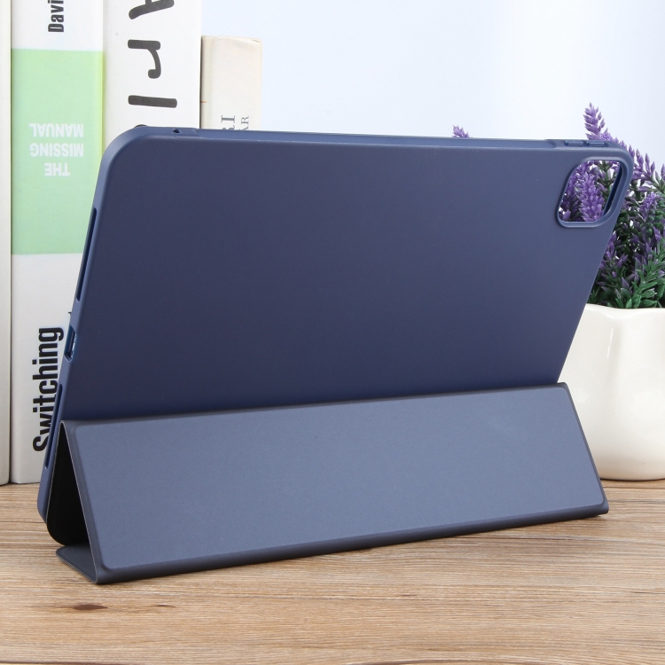 Knižkové puzdro Pure case tmavomodré – Apple iPad Pro 13″ M4 (2024) | Lacné Kryty Lacné Kryty | Knižkové puzdro Pure case tmavomodré – Apple iPad Pro 13″ M4 (2024) | Lacné Kryty