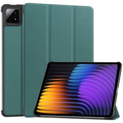 Lacné Kryty | Knižkové puzdro Pure case zelené – Xiaomi Pad 7 / 7 Pro | Lacné Kryty
