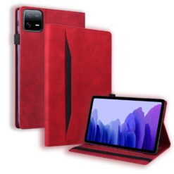 Lacné Kryty | Knižkové puzdro Slot case červené – Xiaomi Pad 7 / 7 Pro | Lacné Kryty