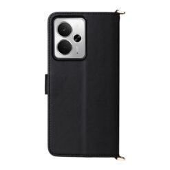 Peňaženkové puzdro Arrow card case čierne – Realme 14T 5G | Lacné Kryty Lacné Kryty | Peňaženkové puzdro Arrow card case čierne – Realme 14T 5G | Lacné Kryty