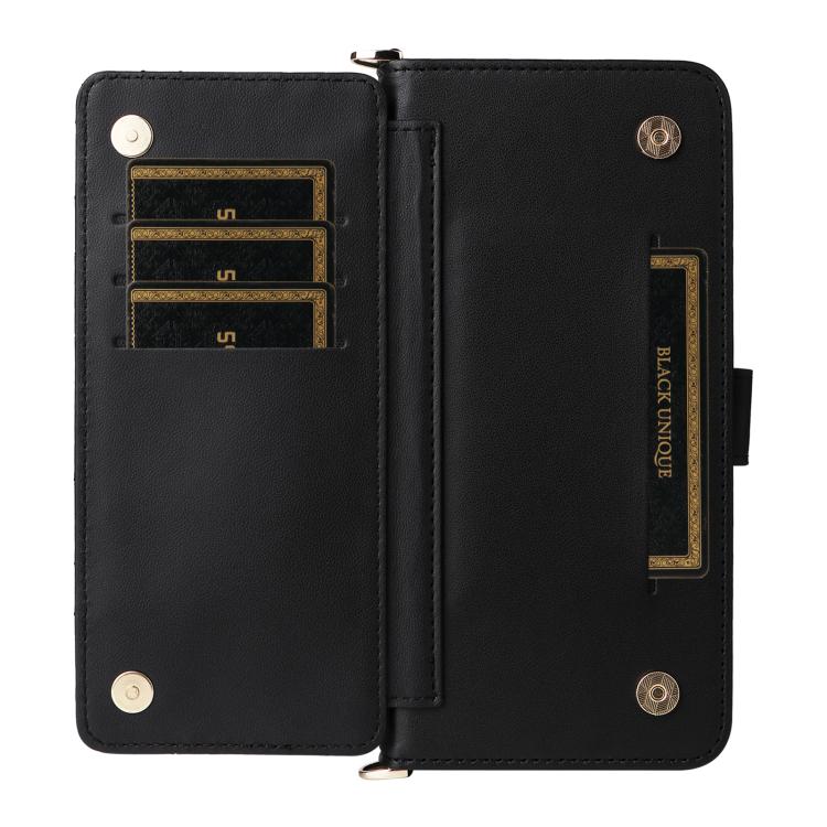 Peňaženkové puzdro Arrow card case čierne – Realme 14T 5G | Lacné Kryty Lacné Kryty | Peňaženkové puzdro Arrow card case čierne – Realme 14T 5G | Lacné Kryty