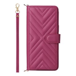 Peňaženkové puzdro Arrow card case tmavoružové – Realme 14T 5G