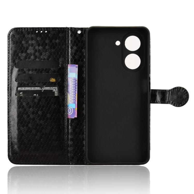 Peňaženkové puzdro Honeycomb Dot Texture Case čierne – Xiaomi Redmi A5 | Lacné Kryty Lacné Kryty | Peňaženkové puzdro Honeycomb Dot Texture Case čierne – Xiaomi Redmi A5 | Lacné Kryty