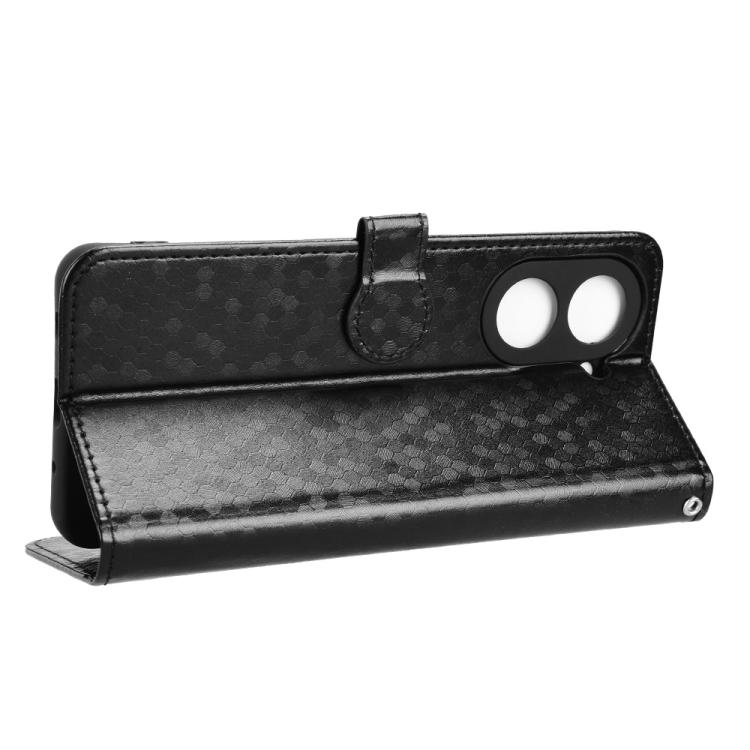 Peňaženkové puzdro Honeycomb Dot Texture Case čierne – Xiaomi Redmi A5 | Lacné Kryty Lacné Kryty | Peňaženkové puzdro Honeycomb Dot Texture Case čierne – Xiaomi Redmi A5 | Lacné Kryty